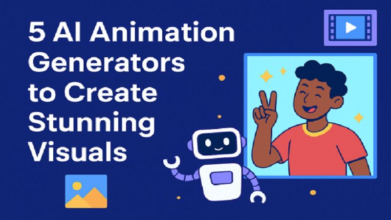 5 AI Animation Generators to Create Stunning Visuals