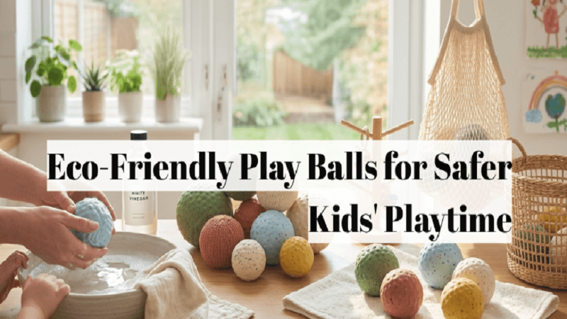 Eco-Friendly Play Balls for Safer Kids' Playtime